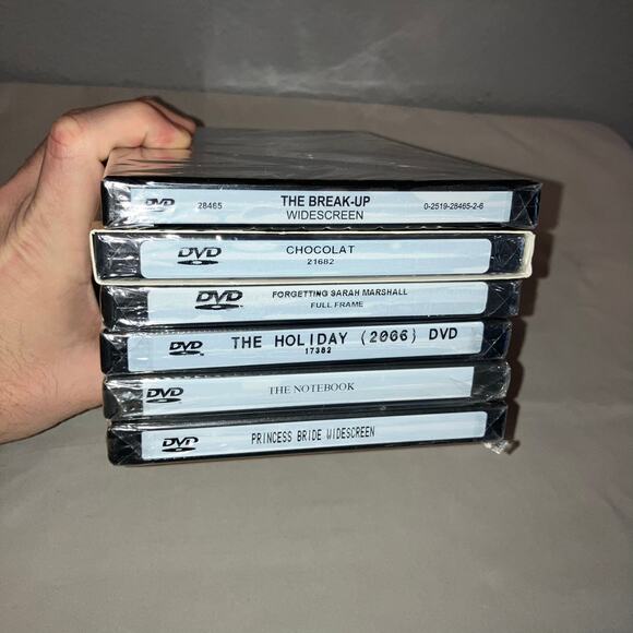 Dvd Sealed New 6 Romantic Comedy Lot 500 Days Of Summer Break-up Notebook - Picture 3 of 6